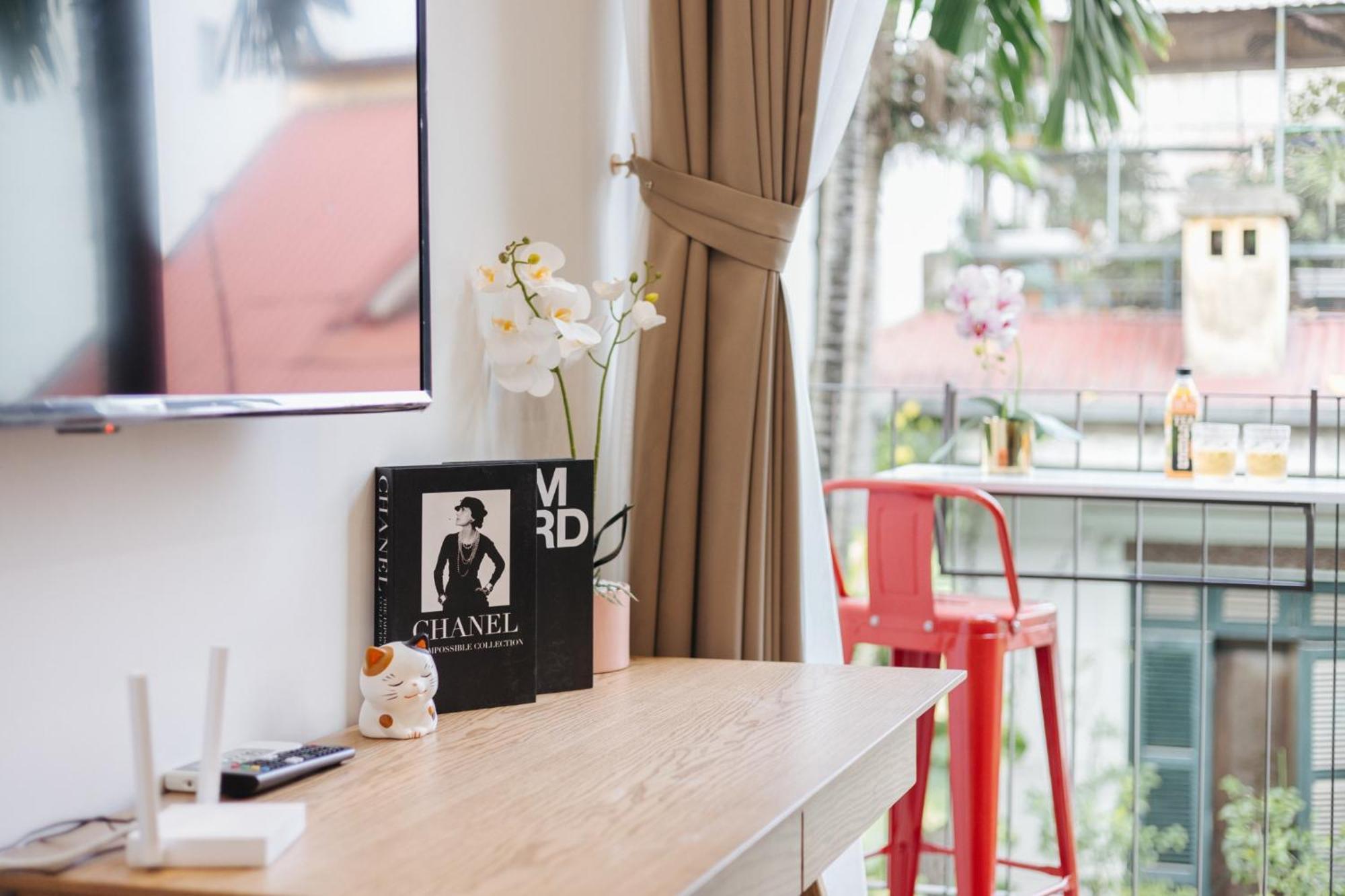 Margaery Boutique Apartment & Skyon9 Rooftop Bar Hanói Exterior foto