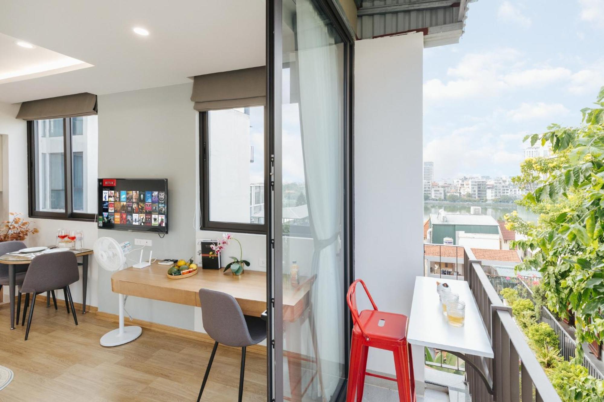 Margaery Boutique Apartment & Skyon9 Rooftop Bar Hanói Exterior foto