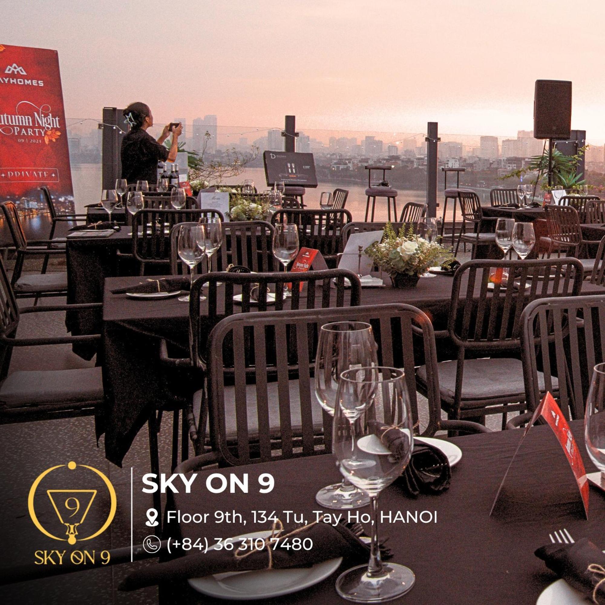 Margaery Boutique Apartment & Skyon9 Rooftop Bar Hanói Exterior foto